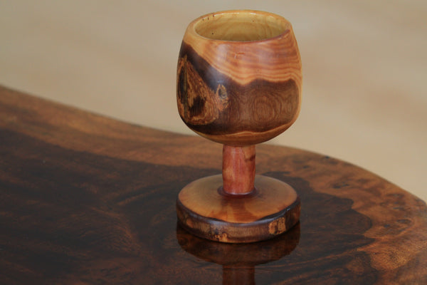 Lilac Shot Goblet