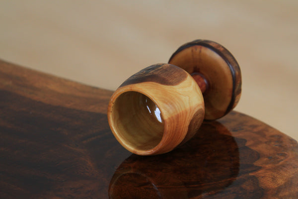 Lilac Shot Goblet